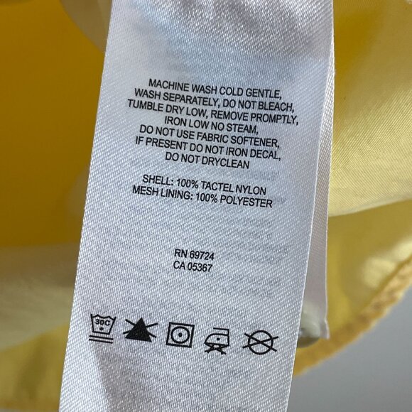 Columbia Mens XXL Omni Shade Yellow Fishing Shirt Nylon Mesh Outdoor Wear - Picture 4 of 9